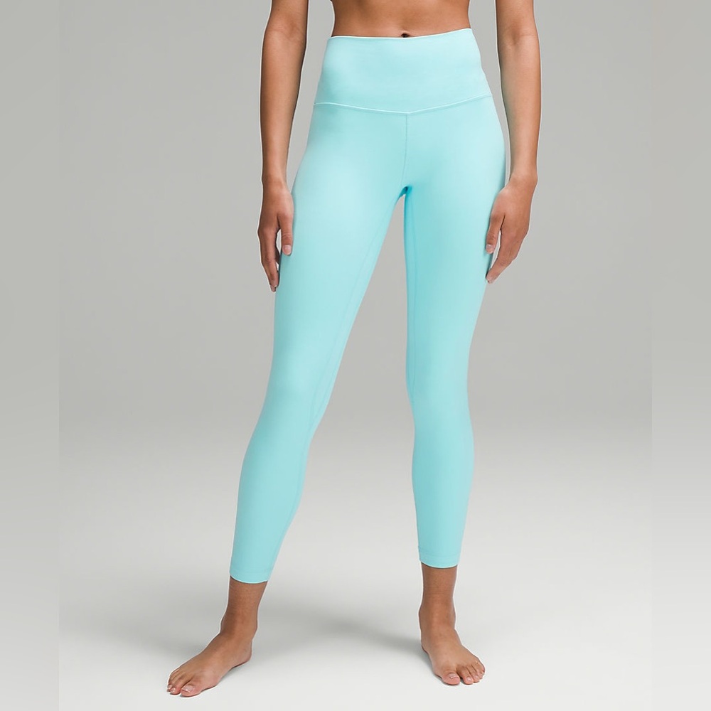 Lululemon Align HR Pant Leggings Cyan Blue 4